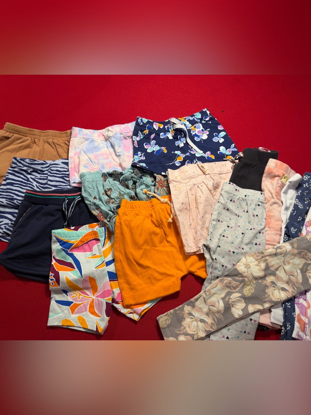 Mixed Bundle Lot of girls shorts and pants size 18 months